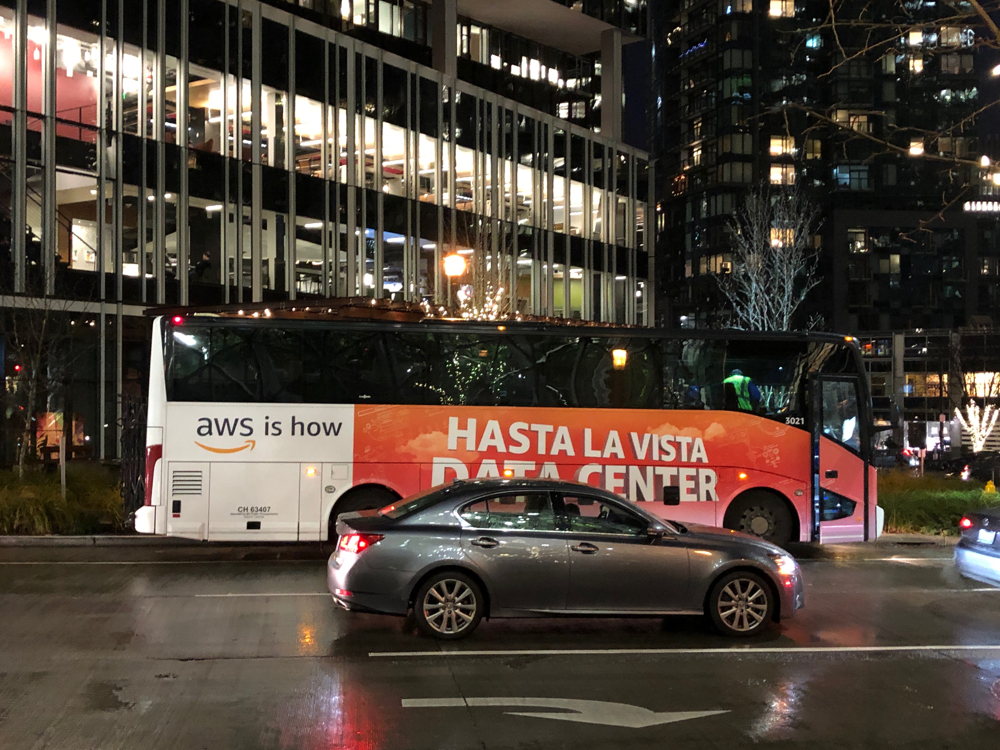 An AWS bus